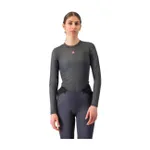 CASTELLI Cyklistické tričko s dlhým rukávom - MEDIO BASE LAYER W - šedá CASTELLI Cyklistické tričko s dlhým rukávom - MEDIO BASE LAYER W - šedá