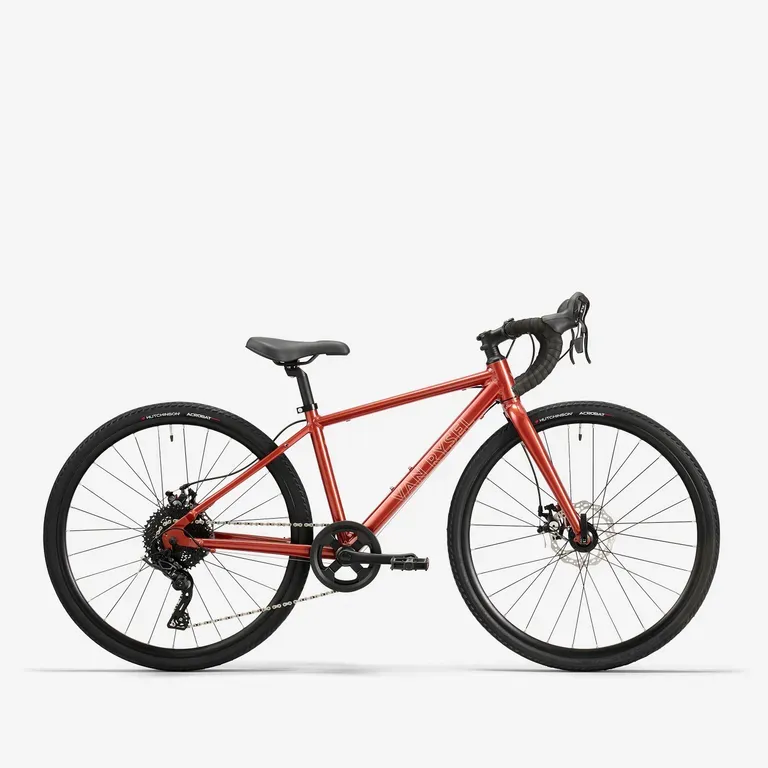 Športy > Cyklistika > Detská cyklistika > Bicykle a BMX pre deti > Bicykle pre deti 24 a 26 palcov 135 - 150 cm - Detský gravel bicykel GRVL 500 26" 9 – 12 rokov červený Športy > Cyklistika > Detská cyklistika > Bicykle a BMX pre deti > Bicykle pre deti 24 a 26 palcov 135 - 150 cm - Detský gravel bicykel GRVL 500 26" 9 – 12 rokov červený