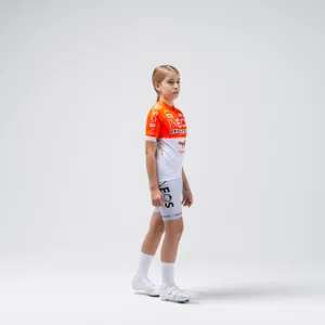 GOBIK Cyklistický dres s krátkym rukávom - ROCKET INEOS GRENADIERS 26 - biela/oranžová GOBIK Cyklistický dres s krátkym rukávom - ROCKET INEOS GRENADIERS 26 - biela/oranžová