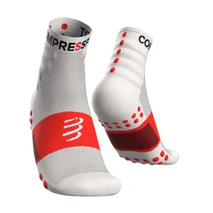 COMPRESSPORT Cyklistické ponožky klasické - TRAINING - biela COMPRESSPORT Cyklistické ponožky klasické - TRAINING - biela