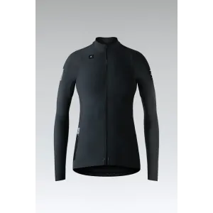 GOBIK Cyklistický dres s dlhým rukávom zimný - PACER SOLID 2.0 - čierna GOBIK Cyklistický dres s dlhým rukávom zimný - PACER SOLID 2.0 - čierna