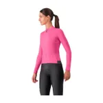 CASTELLI Cyklistický dres s dlhým rukávom zimný - ESPRESSO THERMAL W - ružová CASTELLI Cyklistický dres s dlhým rukávom zimný - ESPRESSO THERMAL W - ružová