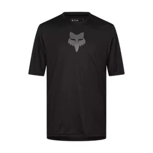 FOX Cyklistický dres s krátkym rukávom - RANGER HEAD - čierna FOX Cyklistický dres s krátkym rukávom - RANGER HEAD - čierna