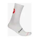 CASTELLI Cyklistické ponožky klasické - ENTRATA 18 - biela CASTELLI Cyklistické ponožky klasické - ENTRATA 18 - biela