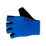 SANTINI Cyklistické rukavice krátkoprsté - CUBO - modrá SANTINI Cyklistické rukavice krátkoprsté - CUBO - modrá