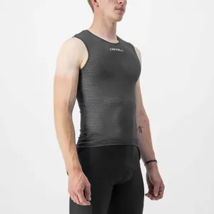 CASTELLI Cyklistické tričko bez rukávov - PRO MESH 2.0 - čierna CASTELLI Cyklistické tričko bez rukávov - PRO MESH 2.0 - čierna