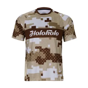 HOLOKOLO Cyklistický dres s krátkym rukávom - DUNE MTB - hnedá HOLOKOLO Cyklistický dres s krátkym rukávom - DUNE MTB - hnedá
