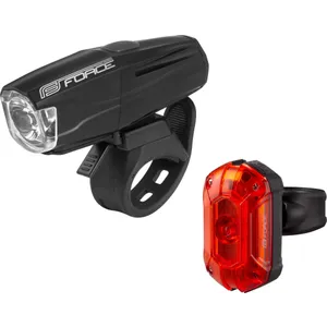 Šport a outdoor | Cyklistika | Cyklodoplnky | Svetlá - Force Vario sada USB predné + zadné Šport a outdoor | Cyklistika | Cyklodoplnky | Svetlá - Force Vario sada USB predné + zadné
