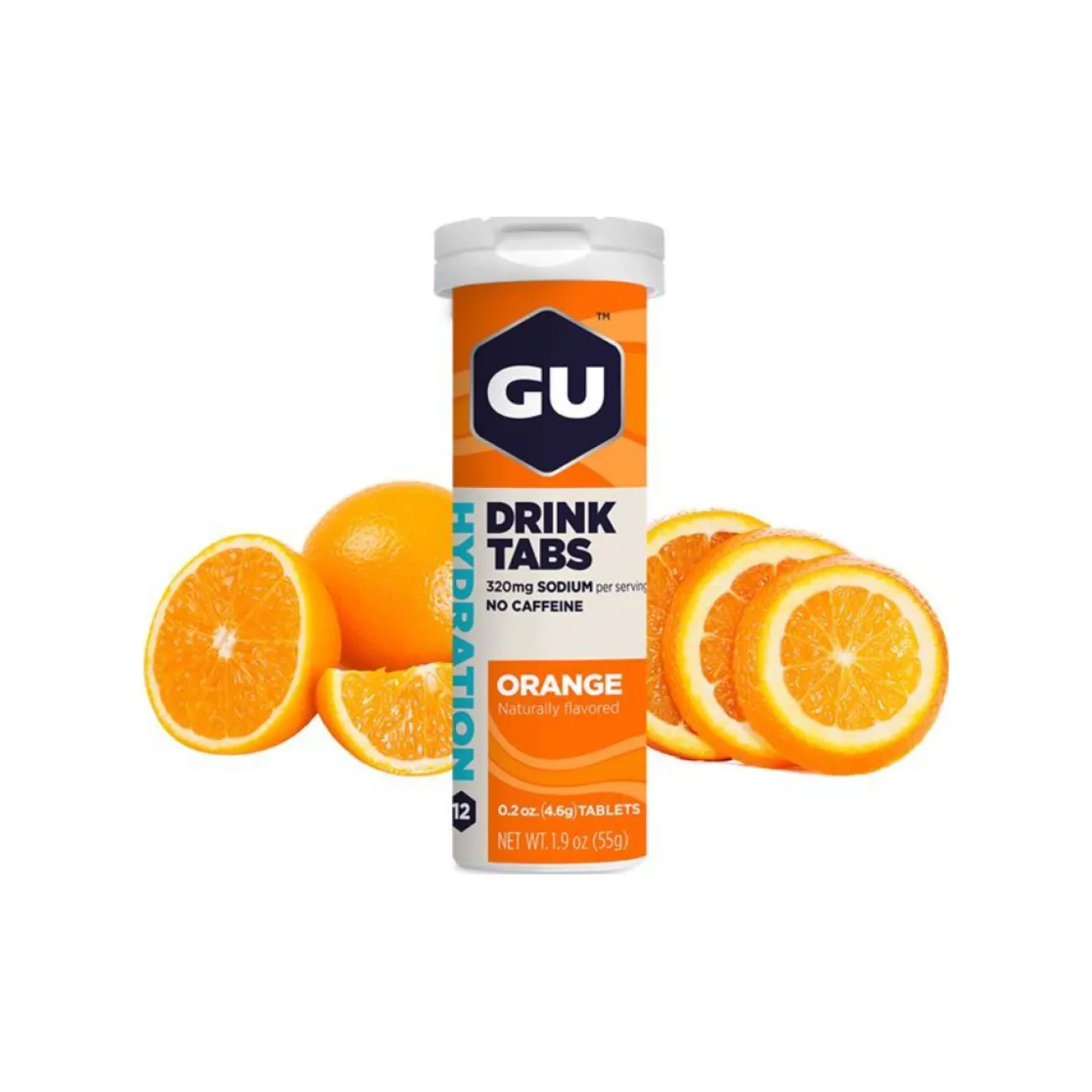 GU nápoj - HYDRATION DRINK TABS 54 g ORANGE GU nápoj - HYDRATION DRINK TABS 54 g ORANGE