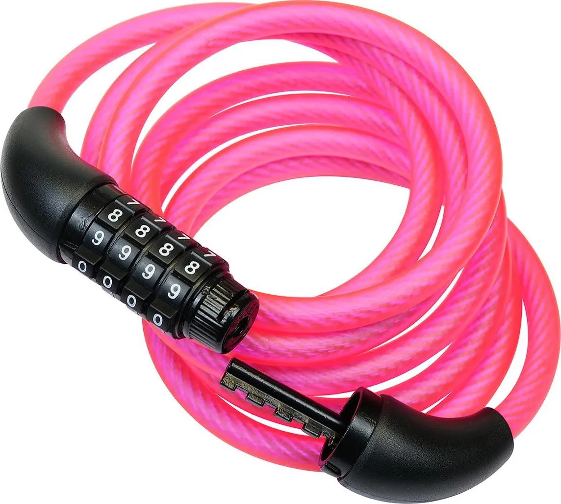 Šport a outdoor | Cyklistika | Cyklodoplnky | Zámky - Richter Czech RL.567.8x1800.RUZ oceľový kódový lankový zámok, 8 × 1800 mm Šport a outdoor | Cyklistika | Cyklodoplnky | Zámky - Richter Czech RL.567.8x1800.RUZ oceľový kódový lankový zámok, 8 × 1800 mm