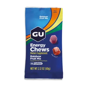 GU Cyklistická výživa - ENERGY CHEWS 60 G RAINBOW FRUIT MIX GU Cyklistická výživa - ENERGY CHEWS 60 G RAINBOW FRUIT MIX