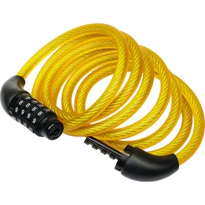 Šport a outdoor | Cyklistika | Cyklodoplnky | Zámky - Richter Czech RL.567.8x1800.ZLU oceľový kódový lankový zámok, 8 × 1800 mm Šport a outdoor | Cyklistika | Cyklodoplnky | Zámky - Richter Czech RL.567.8x1800.ZLU oceľový kódový lankový zámok, 8 × 1800 mm