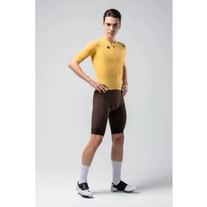 GOBIK Cyklistický dres s krátkym rukávom - PHANTOM - žltá GOBIK Cyklistický dres s krátkym rukávom - PHANTOM - žltá