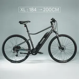 Športy > Cyklistika > Bicykle > Trekingové bicykle - Elektrický trekingový bicykel 500 E sivý Športy > Cyklistika > Bicykle > Trekingové bicykle - Elektrický trekingový bicykel 500 E sivý