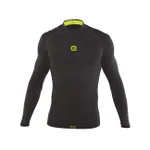 ALÉ Cyklistické tričko s dlhým rukávom - SEAMLESS S1 CARBON - šedá ALÉ Cyklistické tričko s dlhým rukávom - SEAMLESS S1 CARBON - šedá