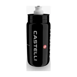 CASTELLI Cyklistická fľaša na vodu - LOGO - čierna CASTELLI Cyklistická fľaša na vodu - LOGO - čierna