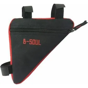 Šport a outdoor | Cyklistika | Cyklodoplnky | Tašky - Triangle 1.0 taška na rám čierna-červená Šport a outdoor | Cyklistika | Cyklodoplnky | Tašky - Triangle 1.0 taška na rám čierna-červená