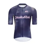 HOLOKOLO Cyklistický dres s krátkym rukávom - TEAM SPIRIT - antracitová/fialová HOLOKOLO Cyklistický dres s krátkym rukávom - TEAM SPIRIT - antracitová/fialová