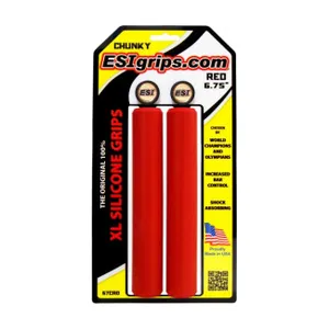 ESIGRIPS gripy - ESI CHUNKY - červená ESIGRIPS gripy - ESI CHUNKY - červená