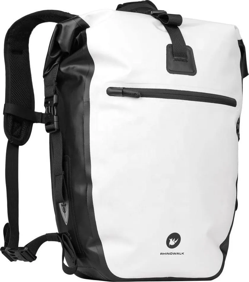 Šport a outdoor | Cyklistika | Cyklodoplnky | Tašky - Rhinowalk taška na bicykel X21669 na nosič biela Šport a outdoor | Cyklistika | Cyklodoplnky | Tašky - Rhinowalk taška na bicykel X21669 na nosič biela