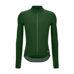 SANTINI Cyklistický dres s dlhým rukávom zimný - RTR - zelená SANTINI Cyklistický dres s dlhým rukávom zimný - RTR - zelená