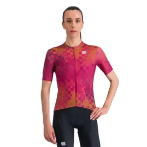 Dámsky cyklistický dres s krátkym rukávom SPORTFUL Rocket w jersey, cyclamen liquorice Dámsky cyklistický dres s krátkym rukávom SPORTFUL Rocket w jersey, cyclamen liquorice