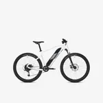 Horský bicykel - Horský elektrobicykel E-ST 100 27,5" bielo-modrý Horský bicykel - Horský elektrobicykel E-ST 100 27,5" bielo-modrý