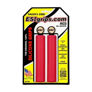 ESIGRIPS gripy - ESI RACER%27S - červená ESIGRIPS gripy - ESI RACER%27S - červená