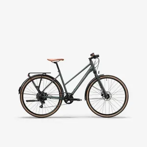 Športy > Cyklistika > Bicykle > Mestské bicykle > Mestské bicykle na dlhé vzdialenosti - Mestský bicykel LD 900 na dlhé trasy s nízkym rámom tmavozelený Športy > Cyklistika > Bicykle > Mestské bicykle > Mestské bicykle na dlhé vzdialenosti - Mestský bicykel LD 900 na dlhé trasy s nízkym rámom tmavozelený