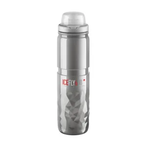 ELITE Cyklistická fľaša na vodu - ICE FLY 650 ml - transparentná ELITE Cyklistická fľaša na vodu - ICE FLY 650 ml - transparentná