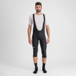 SPORTFUL Cyklistické nohavice 3/4 s trakmi - NEO - čierna SPORTFUL Cyklistické nohavice 3/4 s trakmi - NEO - čierna