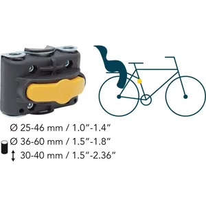 Šport a outdoor | Cyklistika | Cyklodoplnky | Detské sedačky | Príslušenstvo - Upevňovací systém k sedačkám na bicykel, Multifix Šport a outdoor | Cyklistika | Cyklodoplnky | Detské sedačky | Príslušenstvo - Upevňovací systém k sedačkám na bicykel, Multifix
