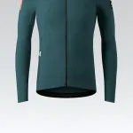 GOBIK Cyklistický dres s dlhým rukávom zimný - PACER SOLID 2.0 - zelená GOBIK Cyklistický dres s dlhým rukávom zimný - PACER SOLID 2.0 - zelená