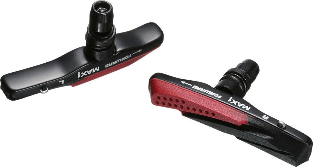 Šport a outdoor | Cyklistika | Diely a komponenty | Brzdy | Gumičky - MAX1 Brzdová topánka závit výmenná 72 mm, červená Šport a outdoor | Cyklistika | Diely a komponenty | Brzdy | Gumičky - MAX1 Brzdová topánka závit výmenná 72 mm, červená