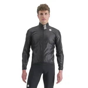 Pánska cyklistická bunda SPORTFUL Hot pack easylight jacket, black Pánska cyklistická bunda SPORTFUL Hot pack easylight jacket, black