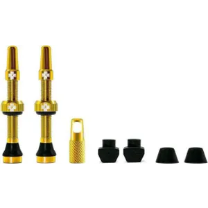 Šport a outdoor | Cyklistika | Diely a komponenty | Duše | Príslušenstvo - Muc-Off Tubeless Presta Valve Kit V2 44 mm Zlatý Šport a outdoor | Cyklistika | Diely a komponenty | Duše | Príslušenstvo - Muc-Off Tubeless Presta Valve Kit V2 44 mm Zlatý