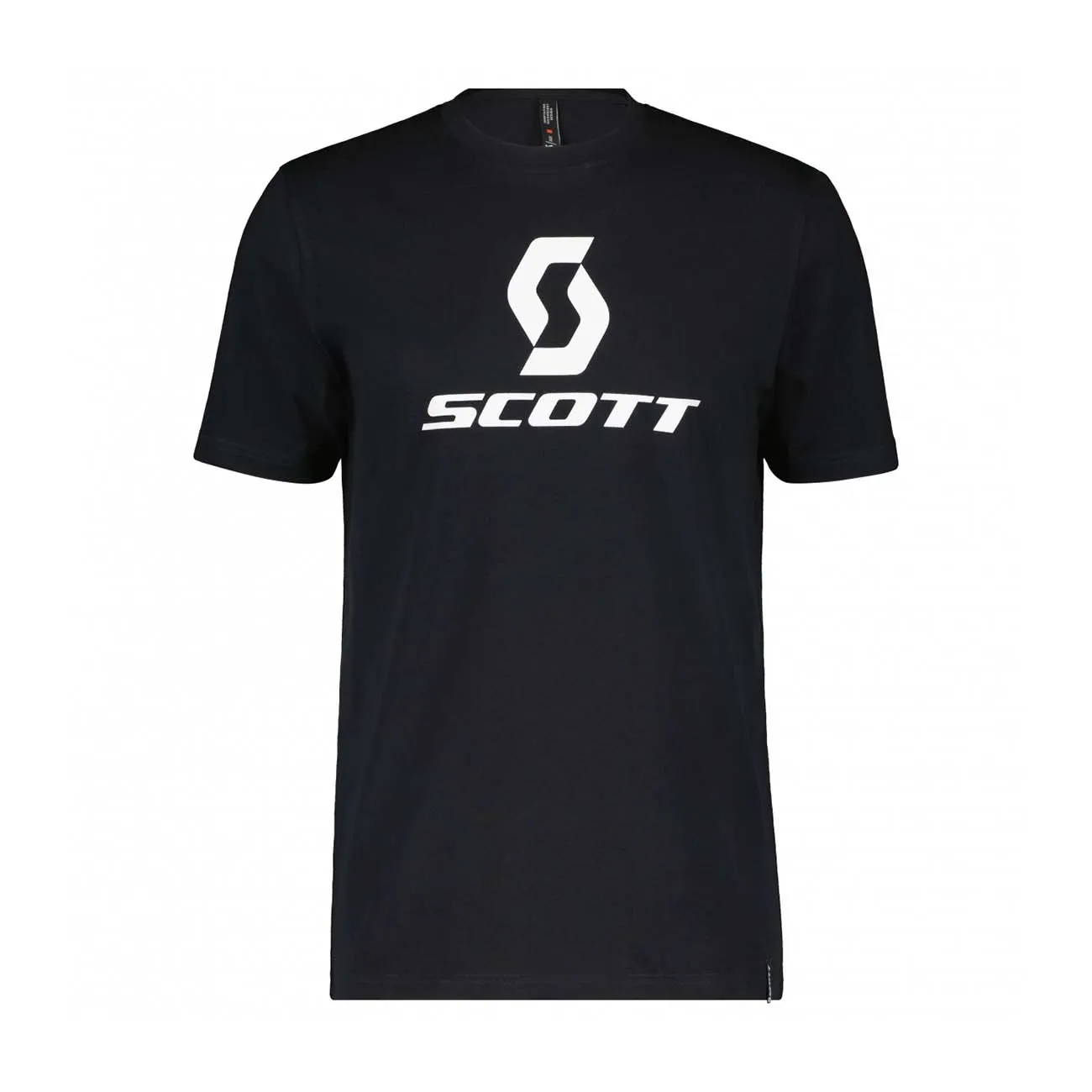 SCOTT Cyklistické tričko s krátkym rukávom - ICON SS - čierna/biela SCOTT Cyklistické tričko s krátkym rukávom - ICON SS - čierna/biela