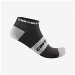 CASTELLI Cyklistické ponožky členkové - LOWBOY 2 - čierna/biela CASTELLI Cyklistické ponožky členkové - LOWBOY 2 - čierna/biela