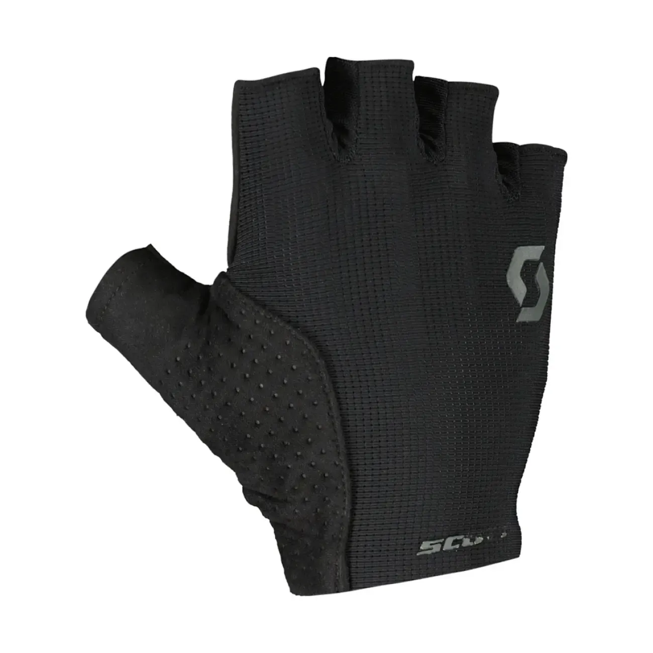 SCOTT Cyklistické rukavice krátkoprsté - ESSENTIAL GEL - čierna SCOTT Cyklistické rukavice krátkoprsté - ESSENTIAL GEL - čierna