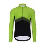 HOLOKOLO Cyklistický dres s dlhým rukávom zimný - ARROW II WINTER - žltá/čierna HOLOKOLO Cyklistický dres s dlhým rukávom zimný - ARROW II WINTER - žltá/čierna