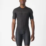 CASTELLI Cyklistický dres s krátkym rukávom - PROLOGO LITE - antracitová CASTELLI Cyklistický dres s krátkym rukávom - PROLOGO LITE - antracitová
