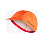 CASTELLI Cyklistická čiapka - ROSSO CORSA 2 - oranžová CASTELLI Cyklistická čiapka - ROSSO CORSA 2 - oranžová