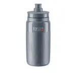 ELITE Cyklistická fľaša na vodu - FLY TEX 550 ml - šedá ELITE Cyklistická fľaša na vodu - FLY TEX 550 ml - šedá