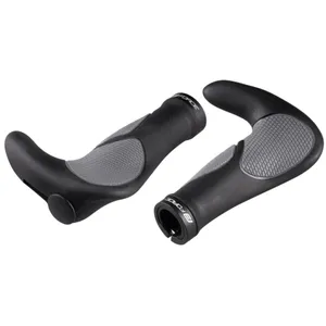 Rohy (bulhorny) na bicykel FORCE F GEL bullhorn 102mm, black-grey Rohy (bulhorny) na bicykel FORCE F GEL bullhorn 102mm, black-grey