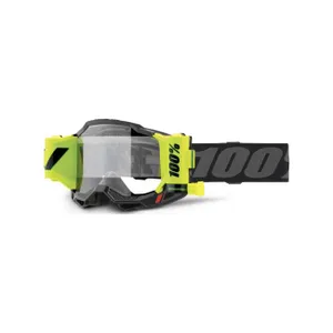 100% SPEEDLAB Cyklistické okuliare - ACCURI 2 FORECAST - žltá/čierna 100% SPEEDLAB Cyklistické okuliare - ACCURI 2 FORECAST - žltá/čierna