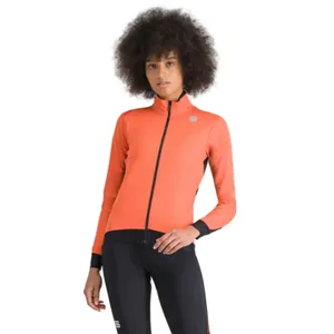 Dámska cyklistická bunda SPORTFUL Fiandre medium w jacket, pompelmo Dámska cyklistická bunda SPORTFUL Fiandre medium w jacket, pompelmo