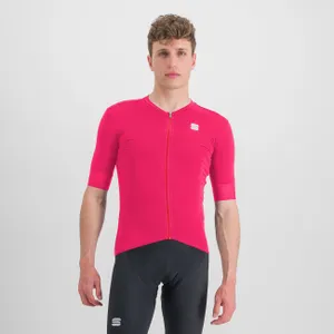 SPORTFUL Cyklistický dres s krátkym rukávom - MONOCROM - ružová SPORTFUL Cyklistický dres s krátkym rukávom - MONOCROM - ružová