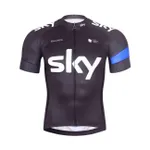 BONAVELO Cyklistický dres s krátkym rukávom - SKY - čierna BONAVELO Cyklistický dres s krátkym rukávom - SKY - čierna