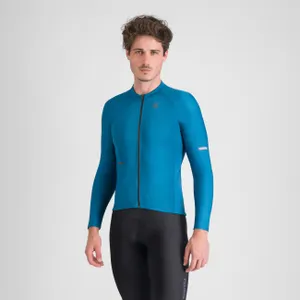 SPORTFUL Cyklistický dres s dlhým rukávom zimný - SUPERNOVA THERMAL - modrá SPORTFUL Cyklistický dres s dlhým rukávom zimný - SUPERNOVA THERMAL - modrá