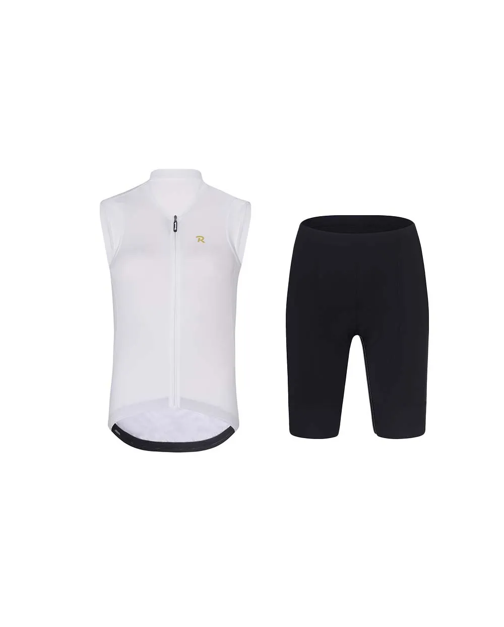 RIVANELLE Cyklistický krátky dres a krátke nohavice - PURE - čierna/biela RIVANELLE Cyklistický krátky dres a krátke nohavice - PURE - čierna/biela